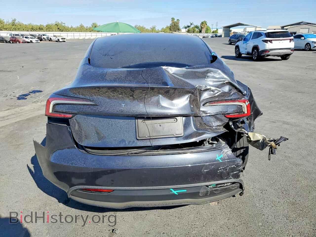 2025 Tesla MODEL 3 (VIN 5YJ3E1EB6SF015637) — photo 6 of 14