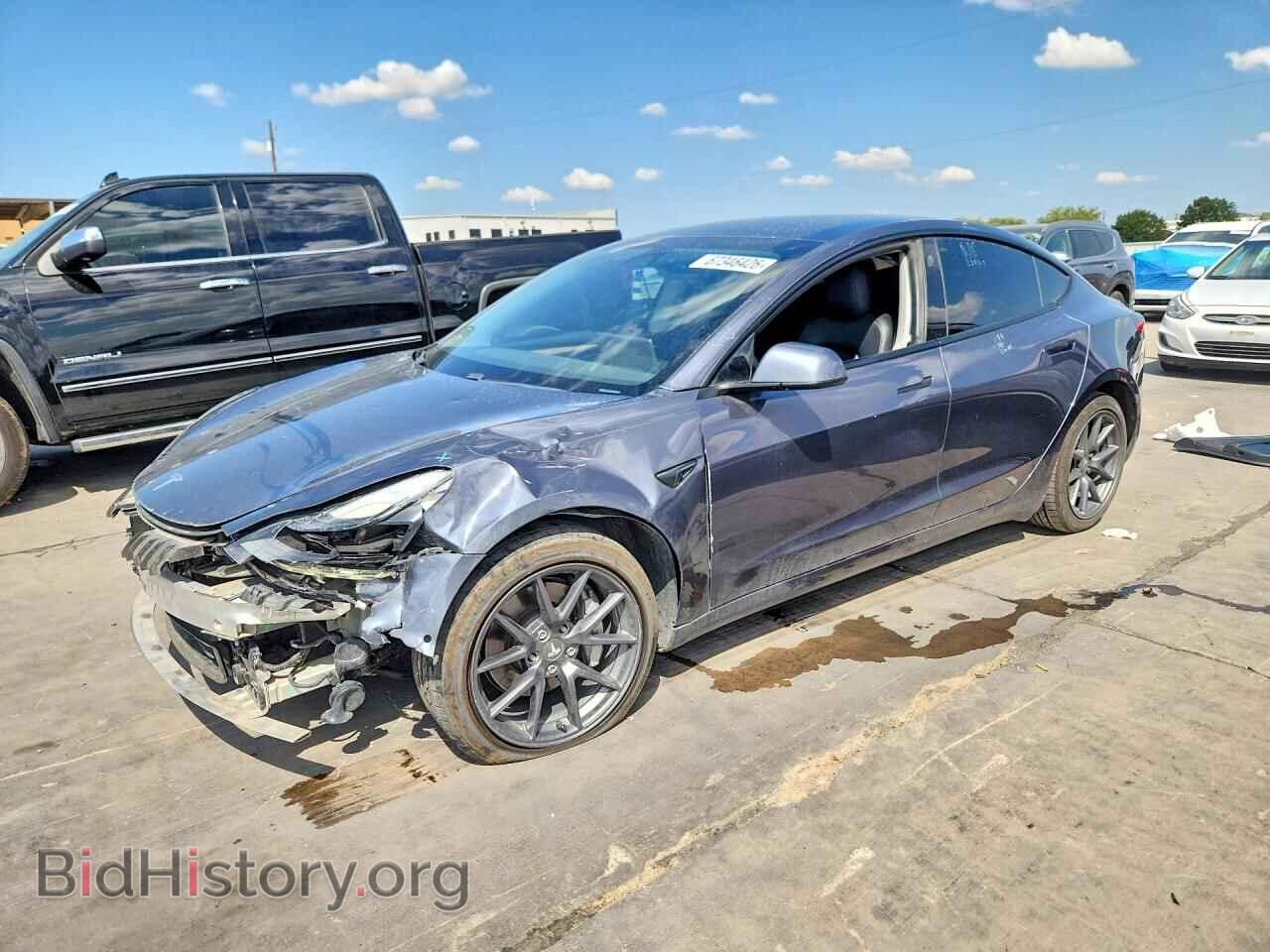 Фотография 5YJ3E1EB4MF019771 - TESLA MODEL 3 2021