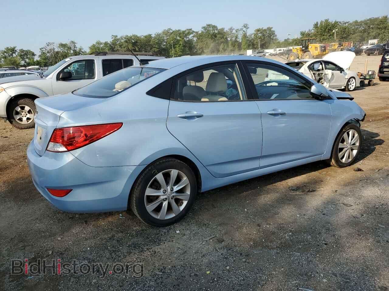 2013 HYUNDAI ACCENT - VIN: KMHCU4AEXDU355268 - Фото 3