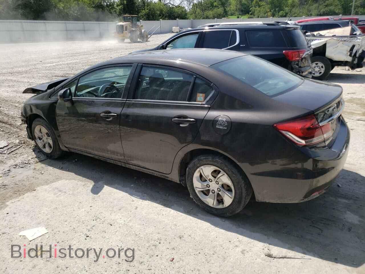 2014 HONDA CIVIC - VIN: 2HGFB2F54EH537848 - Фото 2