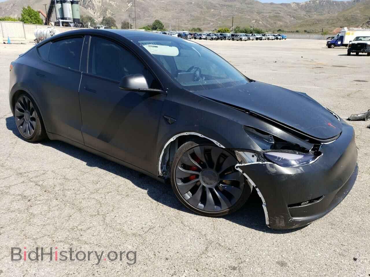 2022 TESLA MODEL Y - VIN: 7SAYGDEF2NF443958 - Фото 4