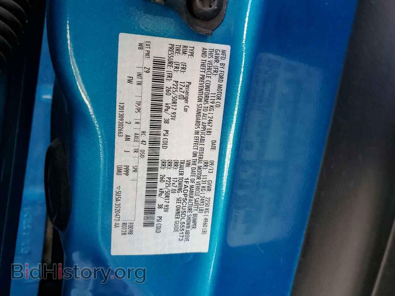 2013 FORD CMAX - VIN: 1FADP5CU5DL555173 - Фото 12