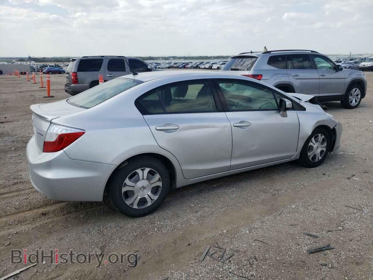2012 HONDA CIVIC - VIN: JHMFB4F20CS008742 - Фото 3