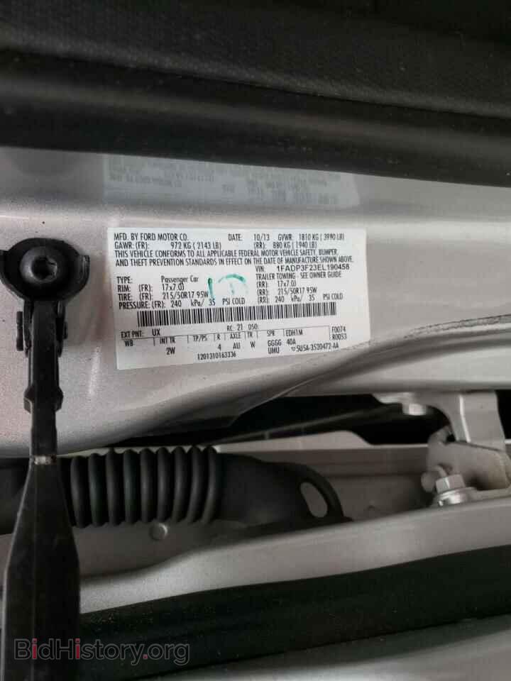 2014 FORD FOCUS - VIN: 1FADP3F23EL190458 - Photo 10