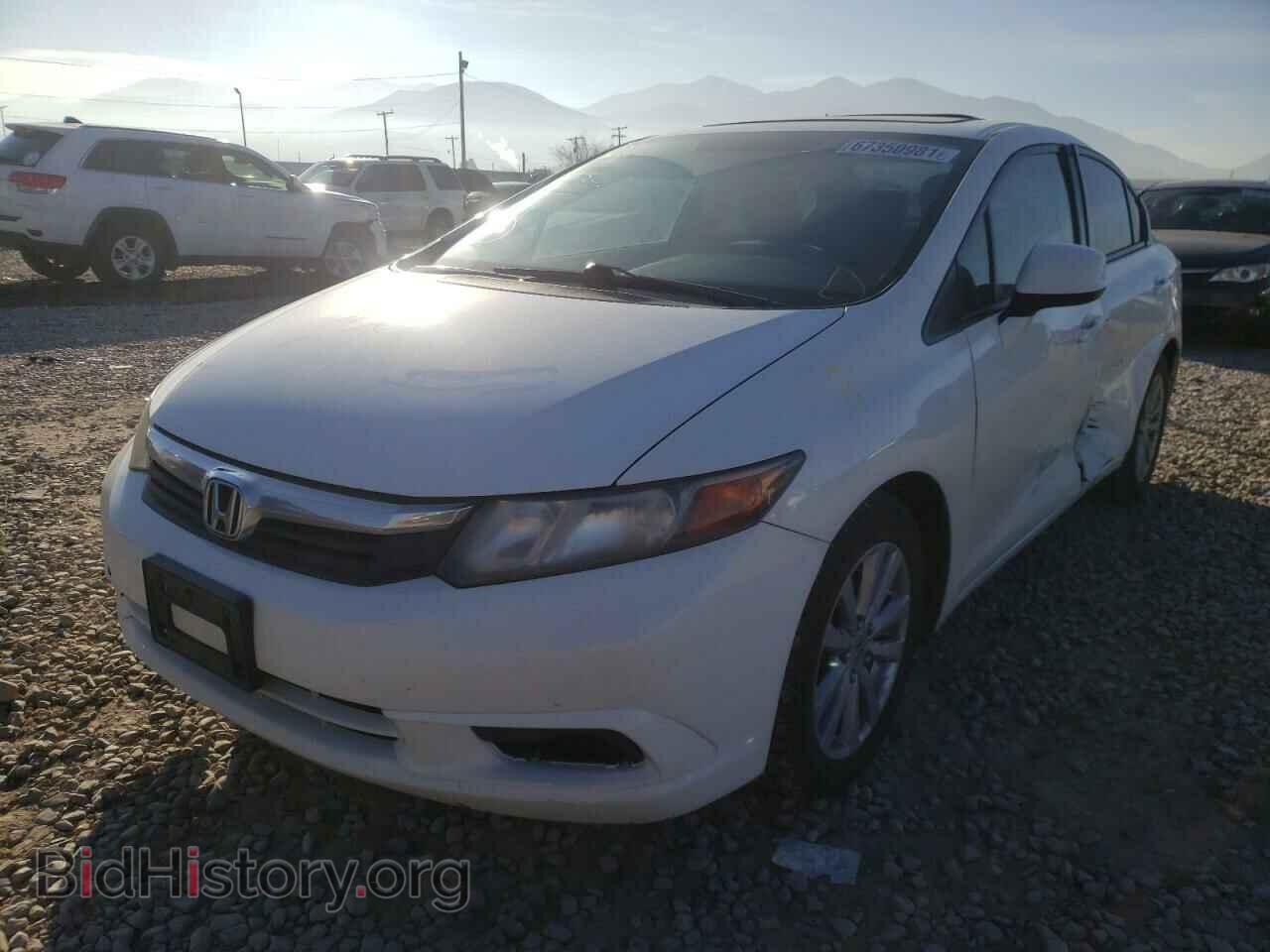 2012 HONDA CIVIC - VIN: 2HGFB2F86CH541892 - Фото 2