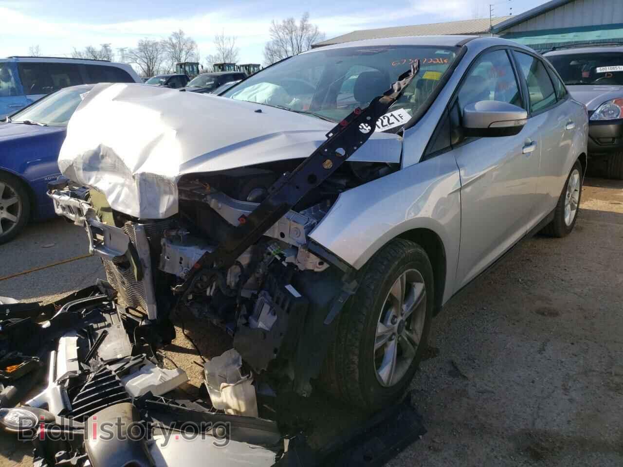 2014 FORD FOCUS - VIN: 1FADP3F28EL449249 - Фото 2