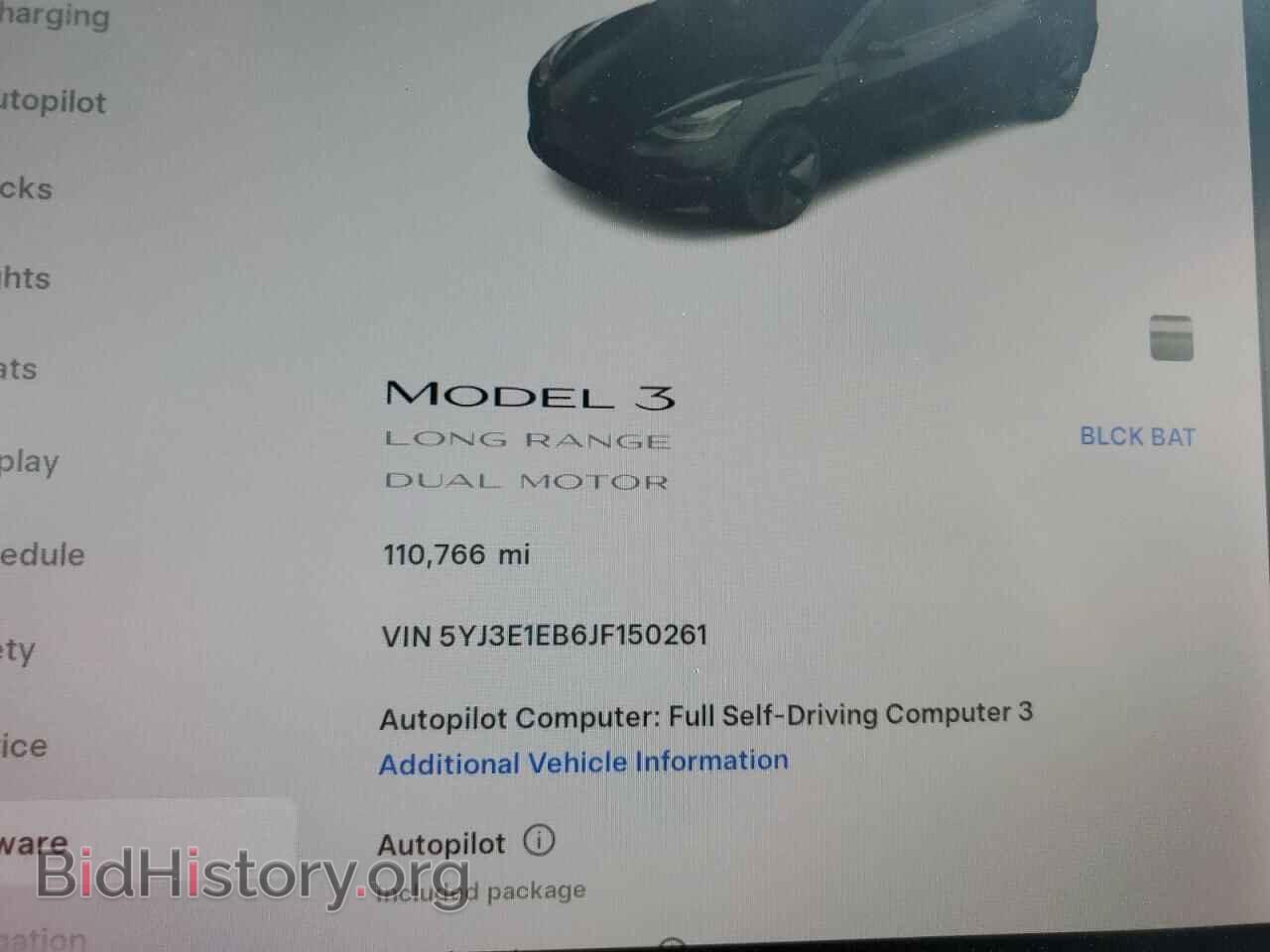 2018 TESLA MODEL 3 - VIN: 5YJ3E1EB6JF150261 - Фото 9