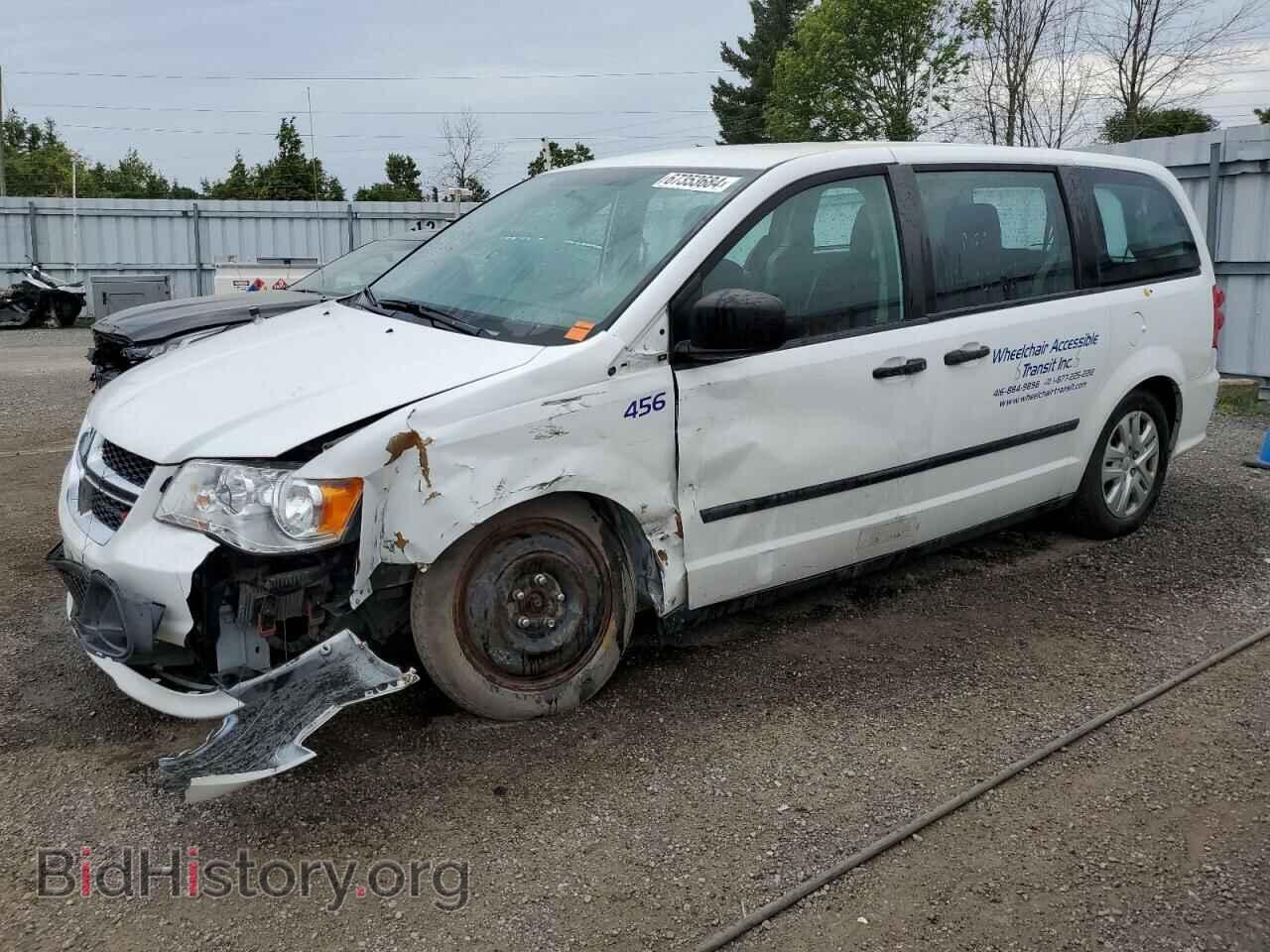 Фотография 2C4RDGBG8GR367954 - DODGE CARAVAN 2016