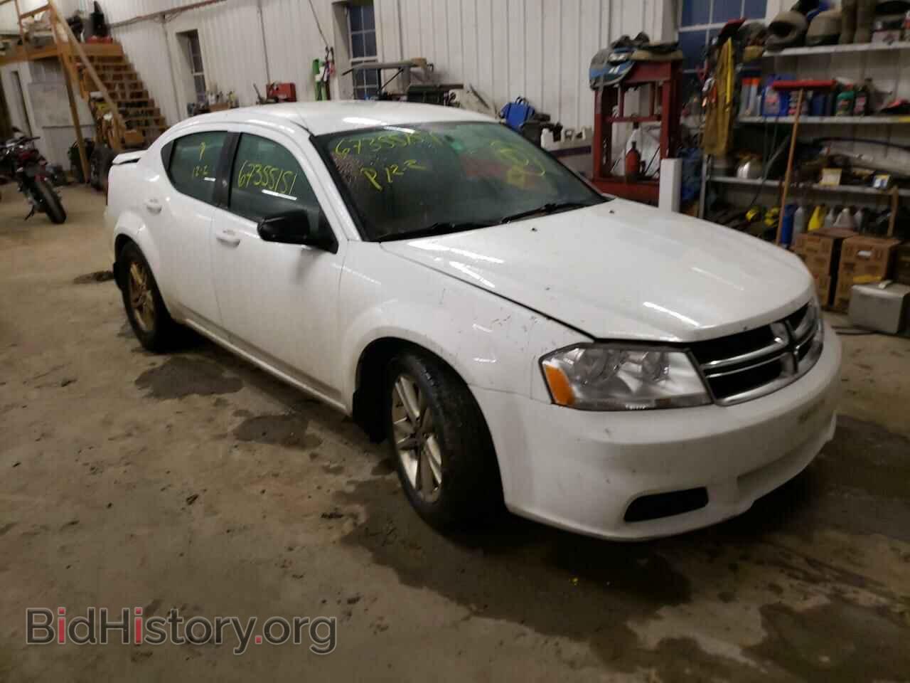 Photo 1C3CDZAG4CN287484 - DODGE AVENGER 2012