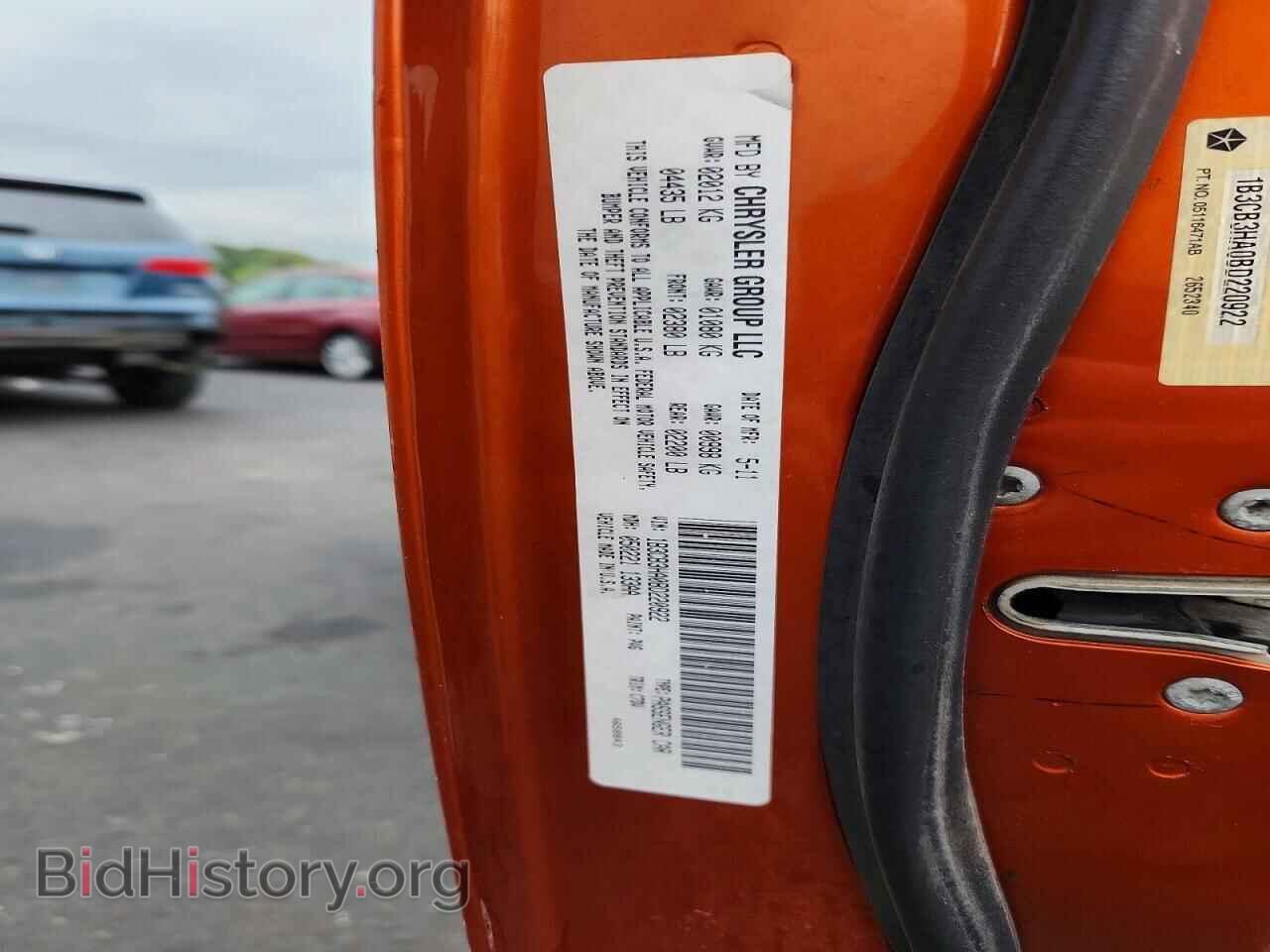 2011 DODGE CALIBER - VIN: 1B3CB3HA0BD220922 - Фото 12