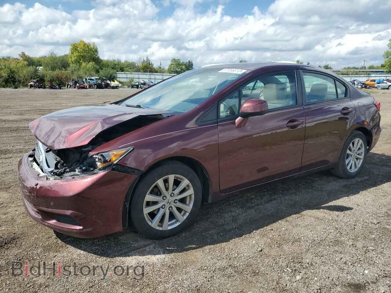 Фотография 19XFB2F82CE109326 - HONDA CIVIC 2012
