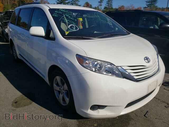 Фотография 5TDKZ3DC2HS815538 - TOYOTA SIENNA 2017
