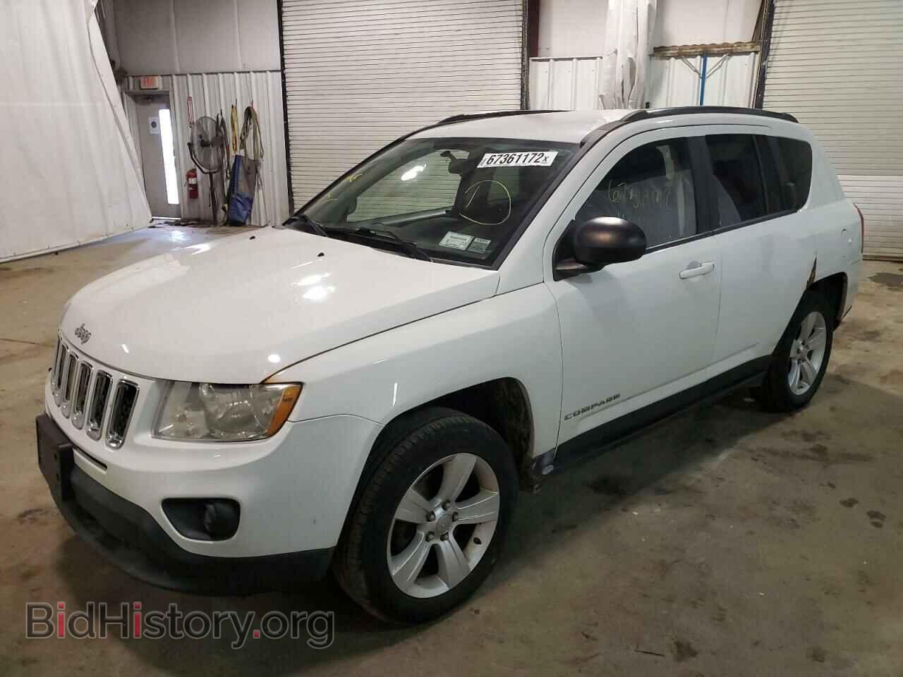 2012 JEEP COMPASS - VIN: 1C4NJCEB8CD601393 - Фото 2