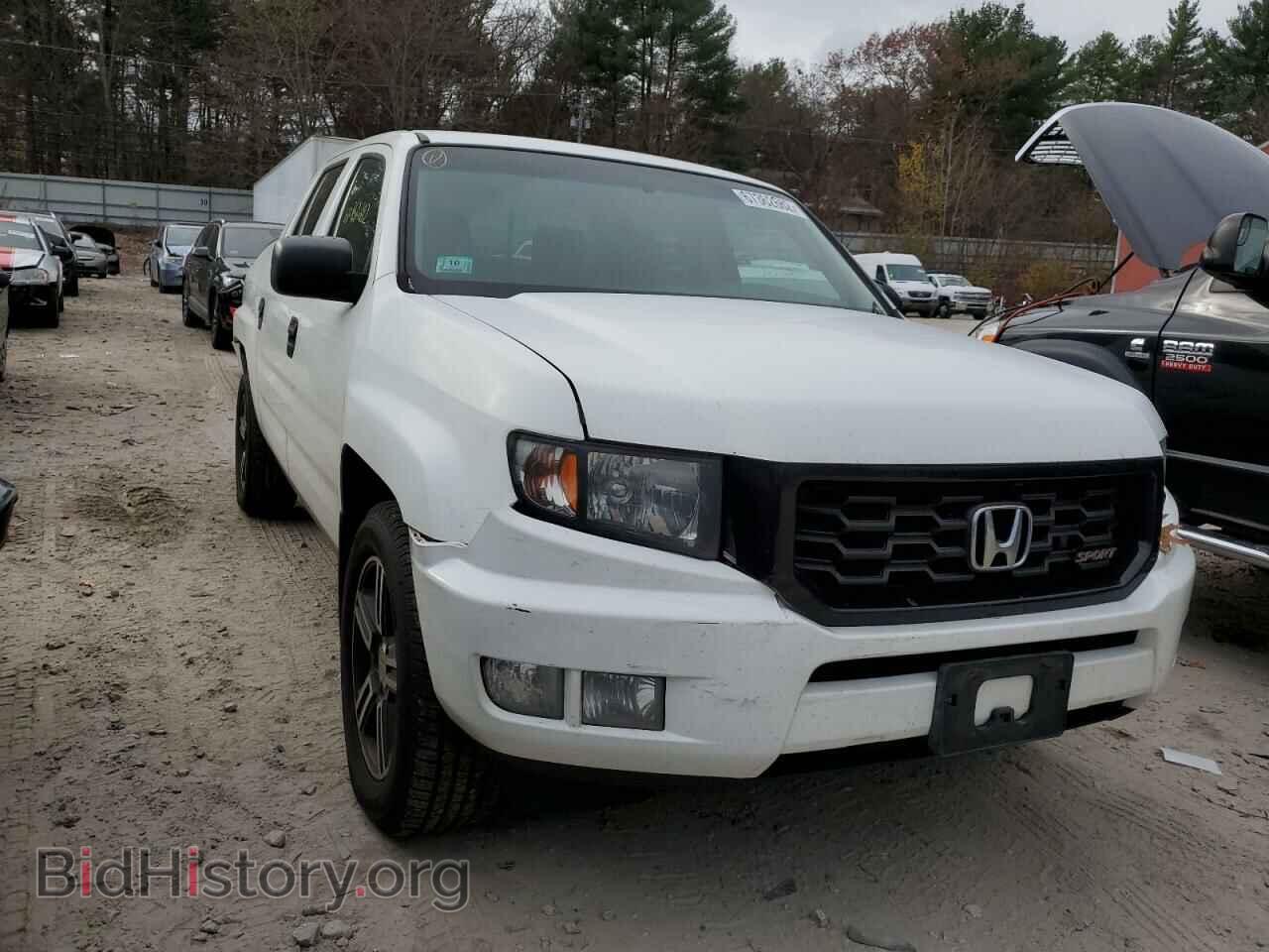 Photo 5FPYK1F74CB459195 - HONDA RIDGELINE 2012
