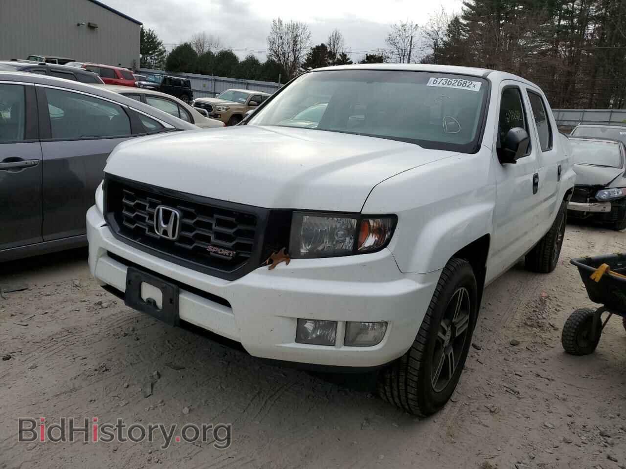 2012 HONDA RIDGELINE - VIN: 5FPYK1F74CB459195 - Фото 2