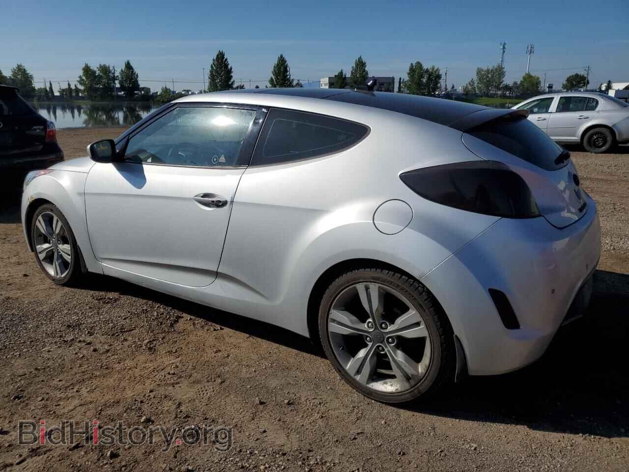 2013 HYUNDAI VELOSTER - VIN: KMHTC6AD7DU101541 - Фото 2