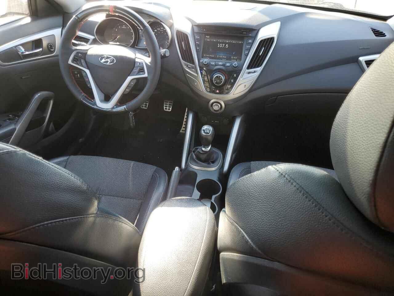 2013 HYUNDAI VELOSTER - VIN: KMHTC6AD7DU101541 - Фото 8