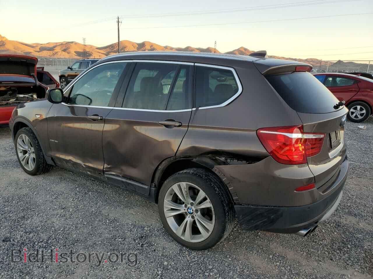 2012 BMW X3 - VIN: 5UXWX7C55CL736875 - Фото 2