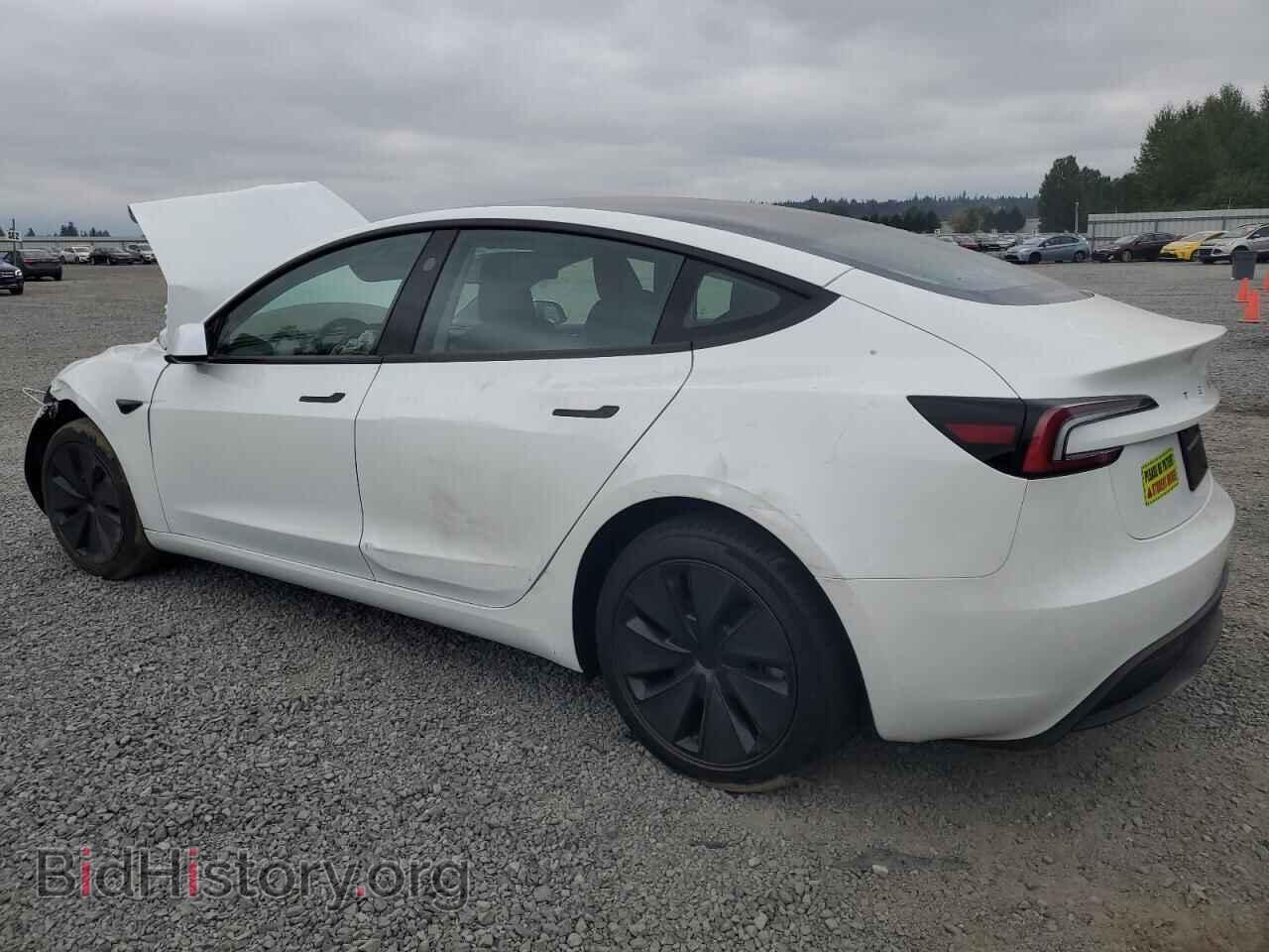 2025 TESLA MODEL 3 - VIN: 5YJ3E1EA7SF043163 - Фото 2