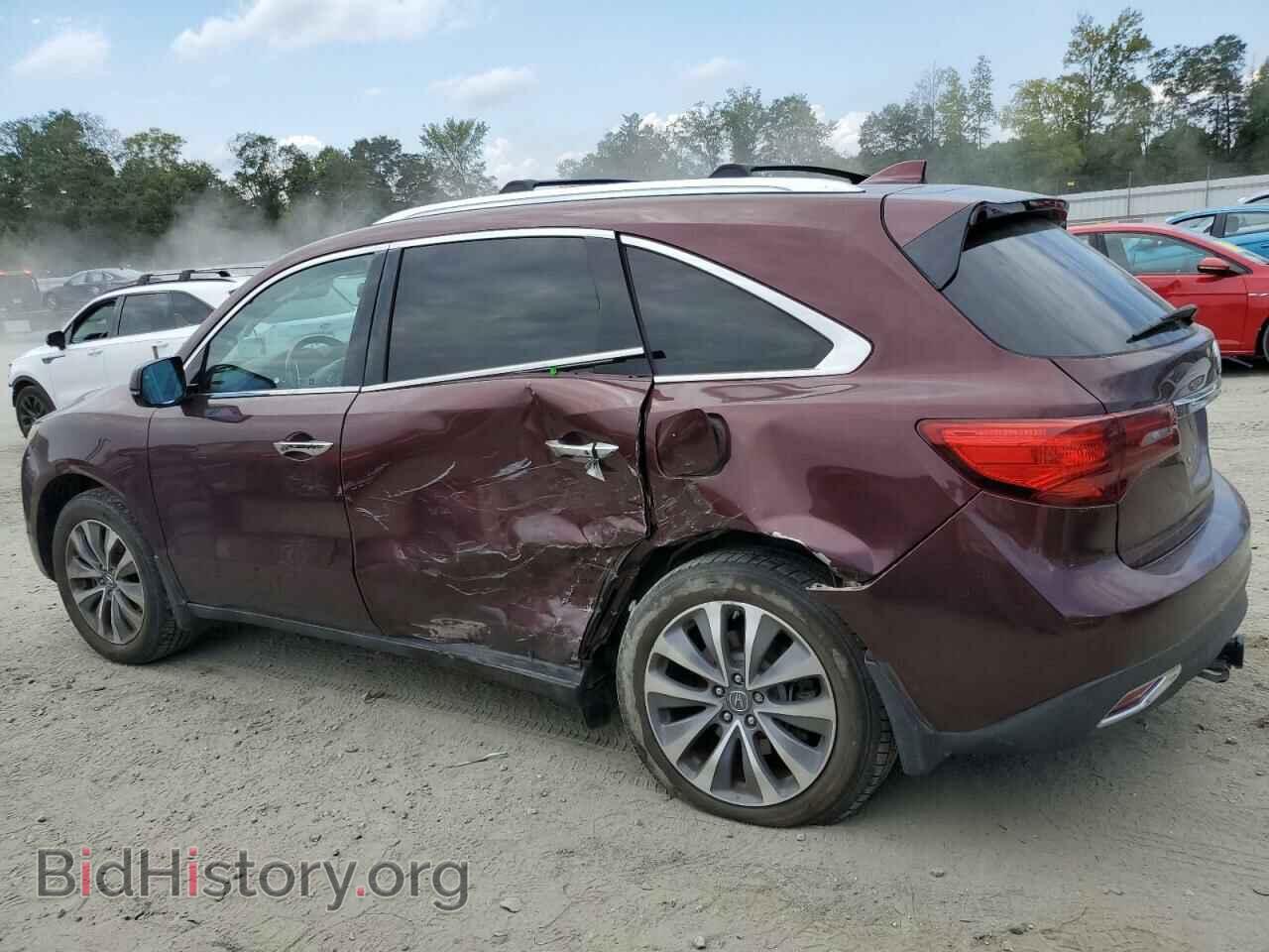 2014 ACURA MDX - VIN: 5FRYD4H43EB046676 - Фото 2