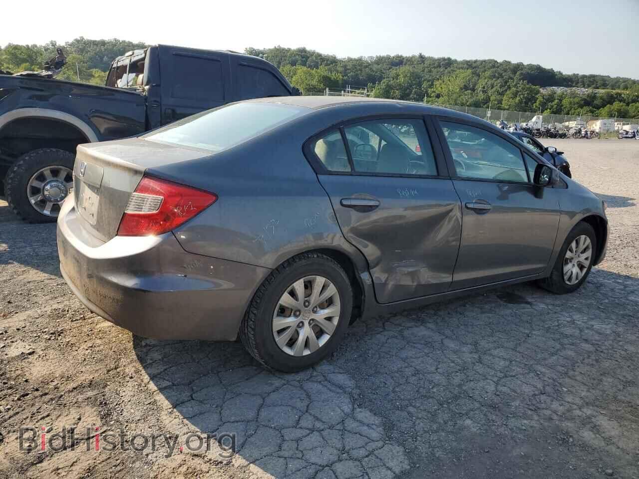 2012 HONDA CIVIC - VIN: 19XFB2F55CE368172 - Фото 3