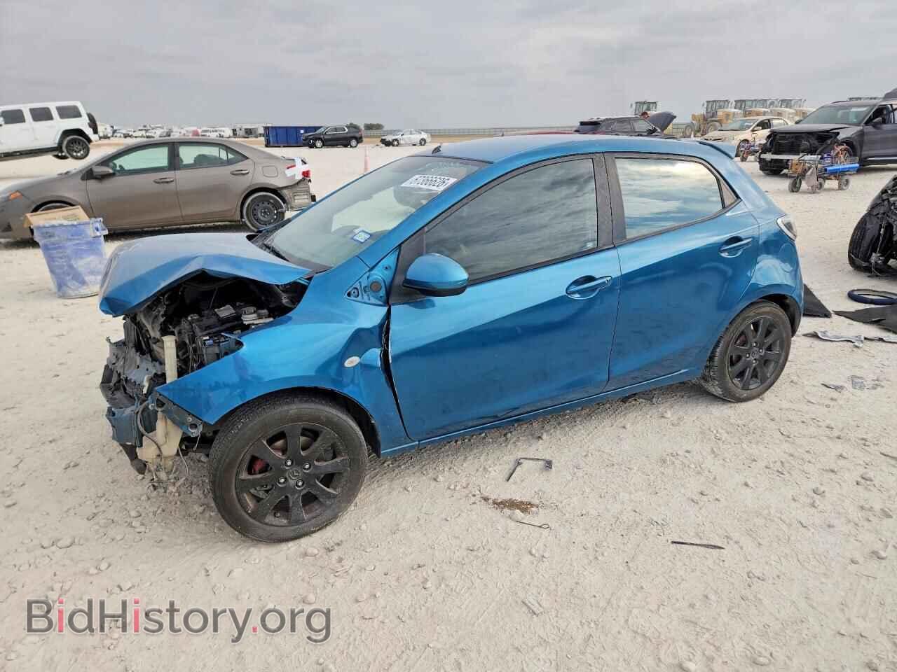 2012 Mazda 2 (VIN JM1DE1LY9C0148209) — фото 1 из 13, Copart, повреждение: передняя часть