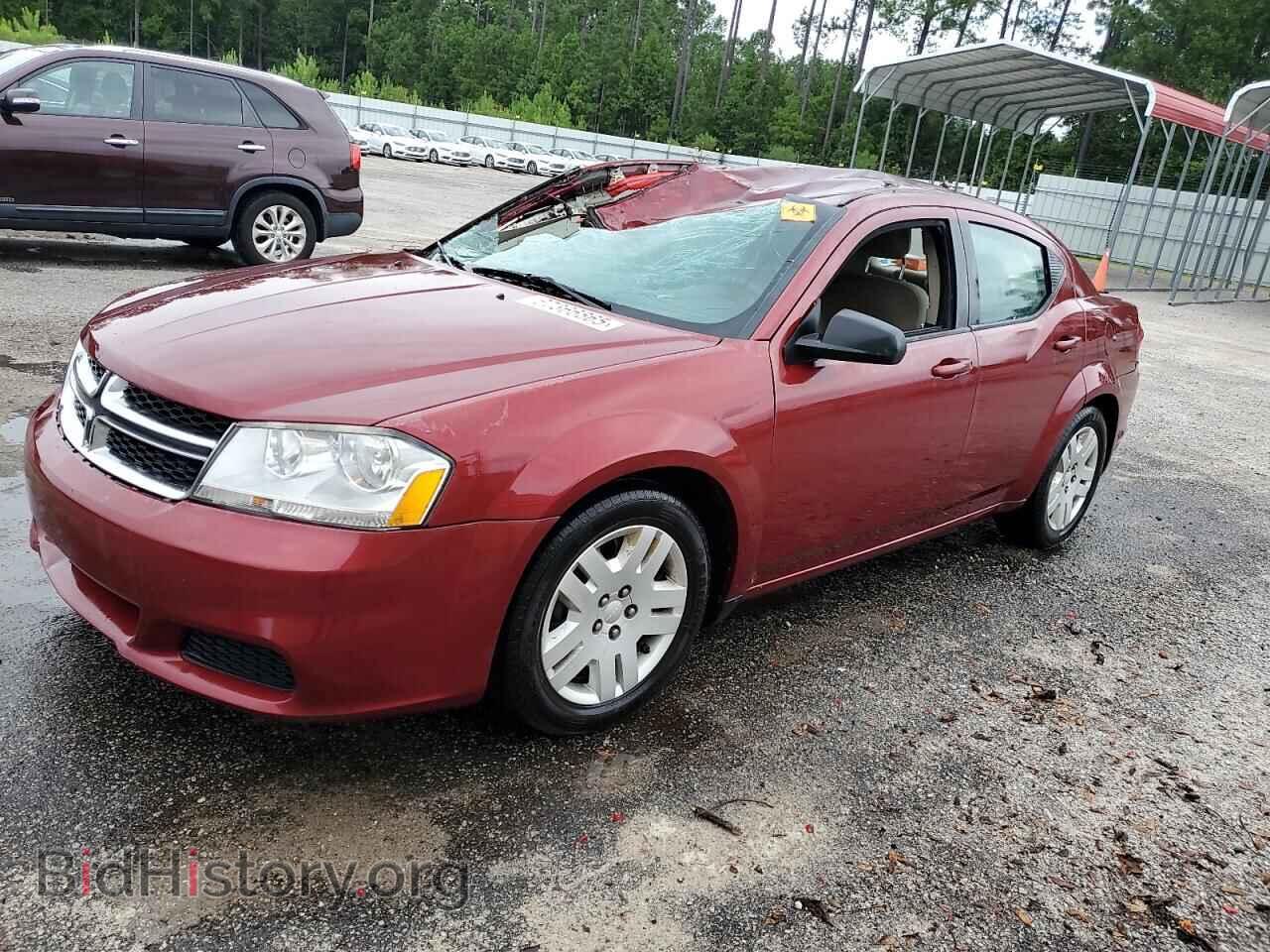 Photo 1C3CDZAB0EN190516 - DODGE AVENGER 2014