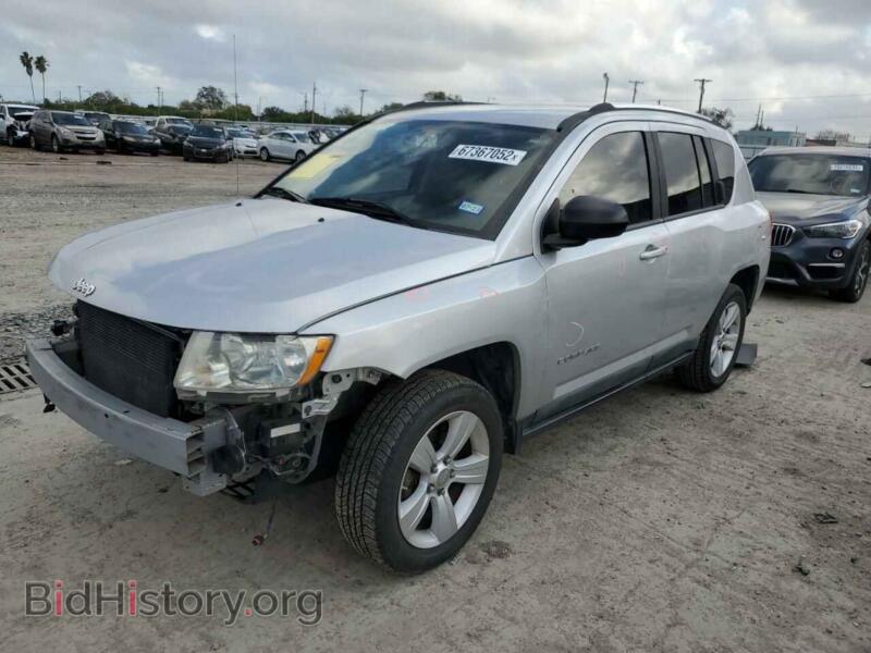 2011 Jeep COMPASS Compass SP (VIN 1J4NT1FB1BD215730) — photo 1 of 14, Copart, damage: front end