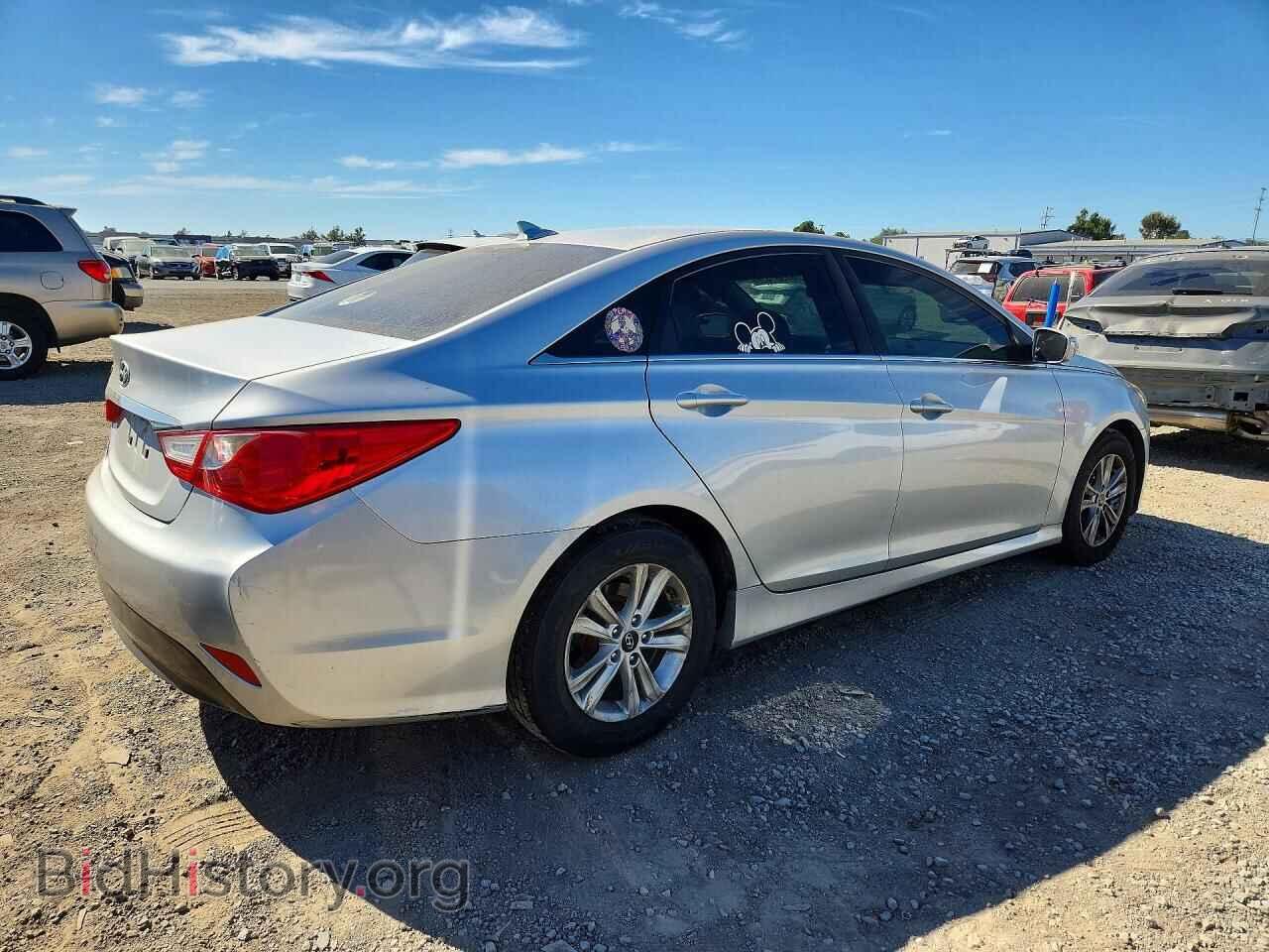 2014 HYUNDAI SONATA - VIN: 5NPEB4AC3EH821569 - Фото 3