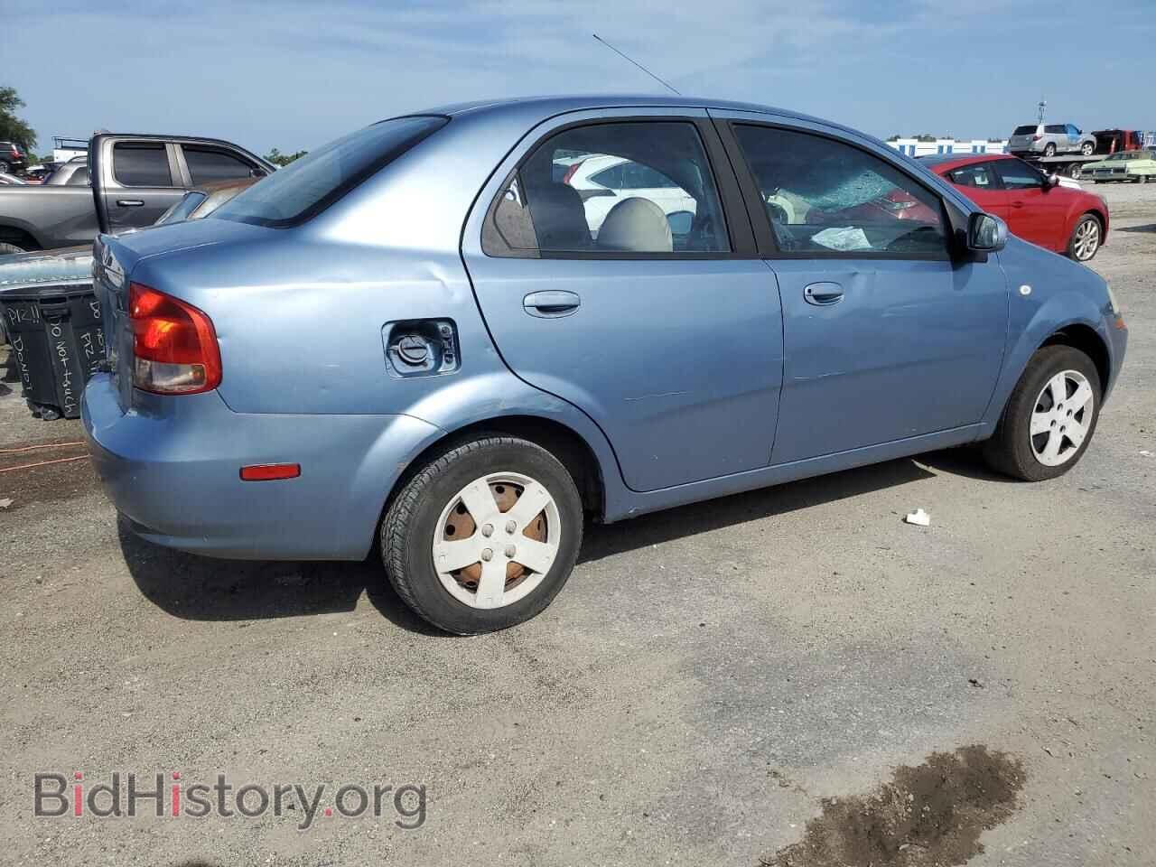 2006 CHEVROLET AVEO - VIN: KL1TD56616B579806 - Фото 3