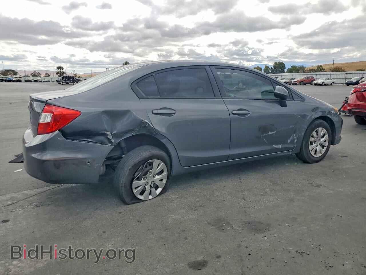 2012 HONDA CIVIC - VIN: 2HGFB2F55CH321259 - Фото 3