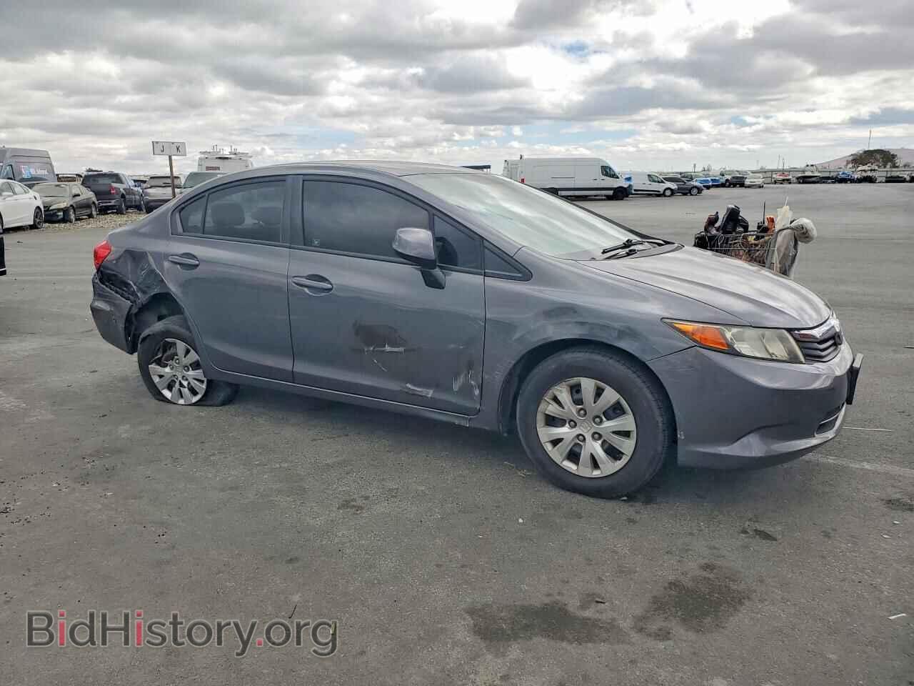 2012 HONDA CIVIC - VIN: 2HGFB2F55CH321259 - Фото 4