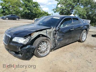 2014 Chrysler 300, black — VIN 2C3CCAAG4EH343052, Copart