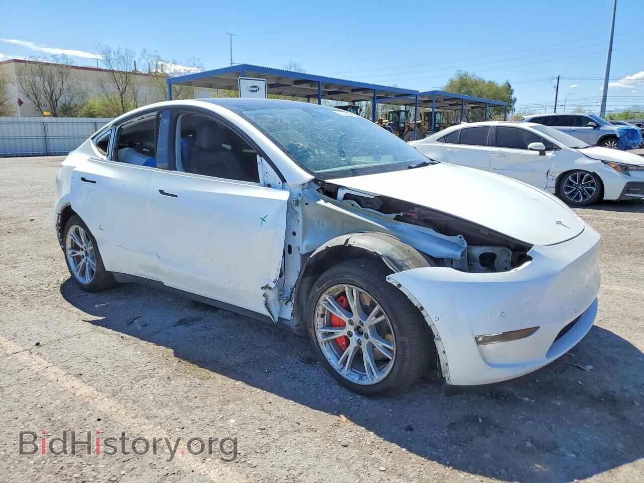 2021 TESLA MODEL Y - VIN: 5YJYGAEE1MF286604 - Photo 4