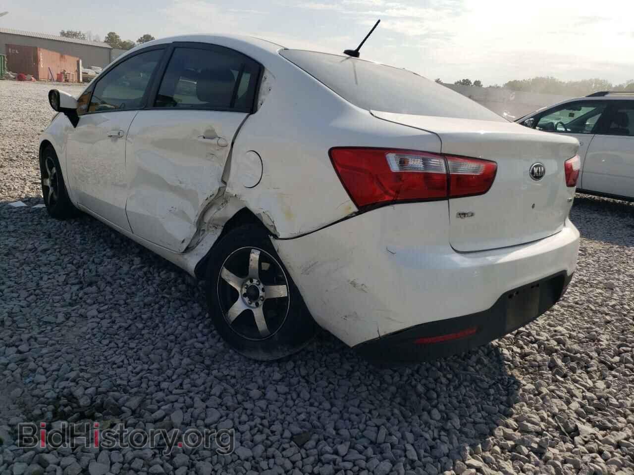 2013 KIA RIO - VIN: KNADM4A33D6237541 - Фото 2