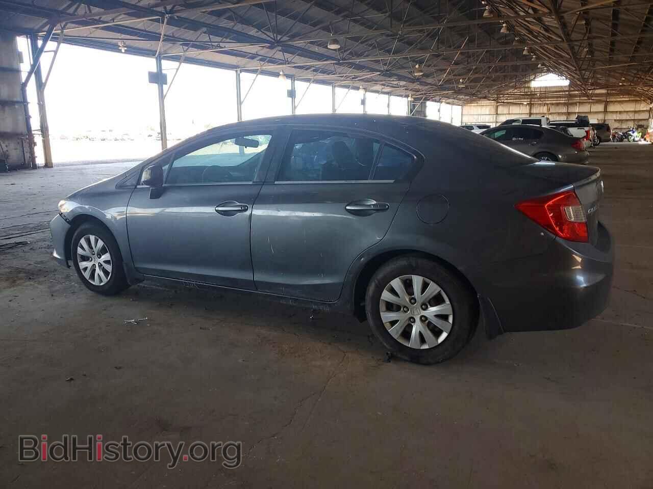 2012 HONDA CIVIC - VIN: 2HGFB2F54CH572175 - Фото 2