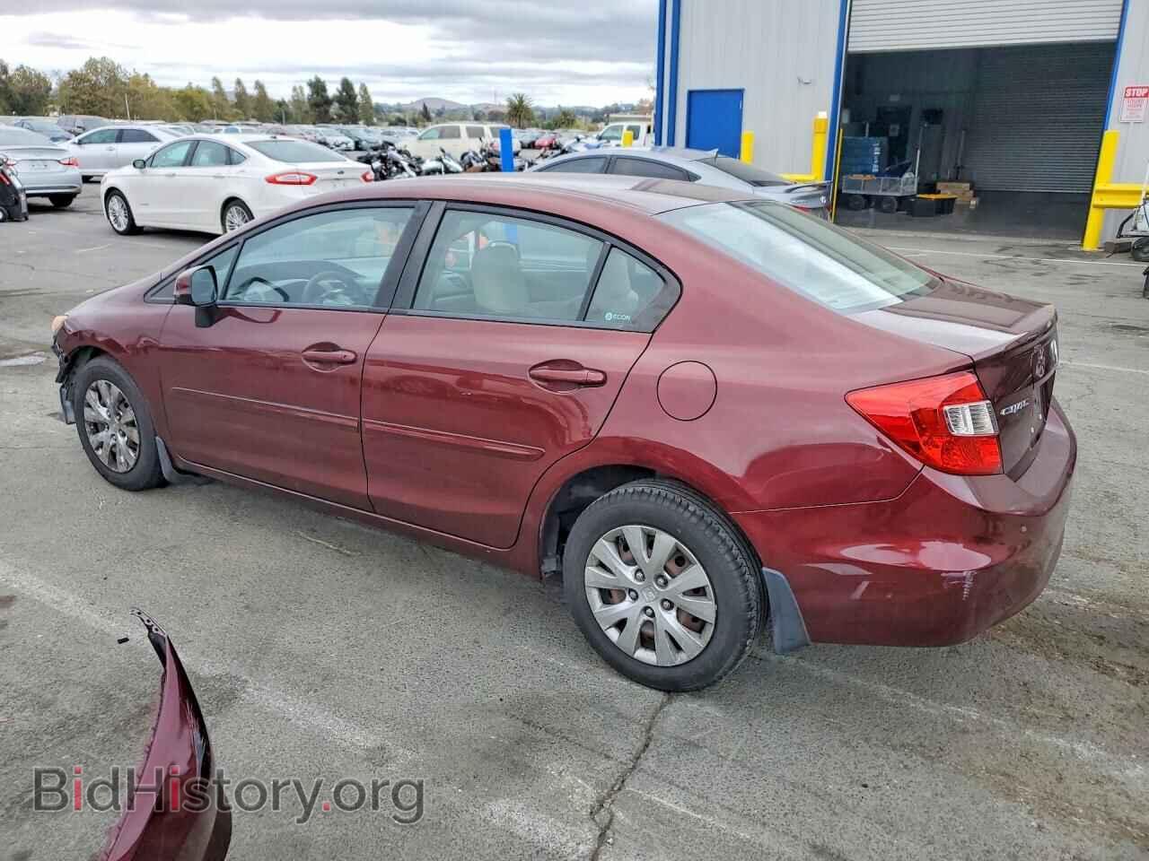 2012 HONDA CIVIC - VIN: 19XFB2F52CE345660 - Photo 2