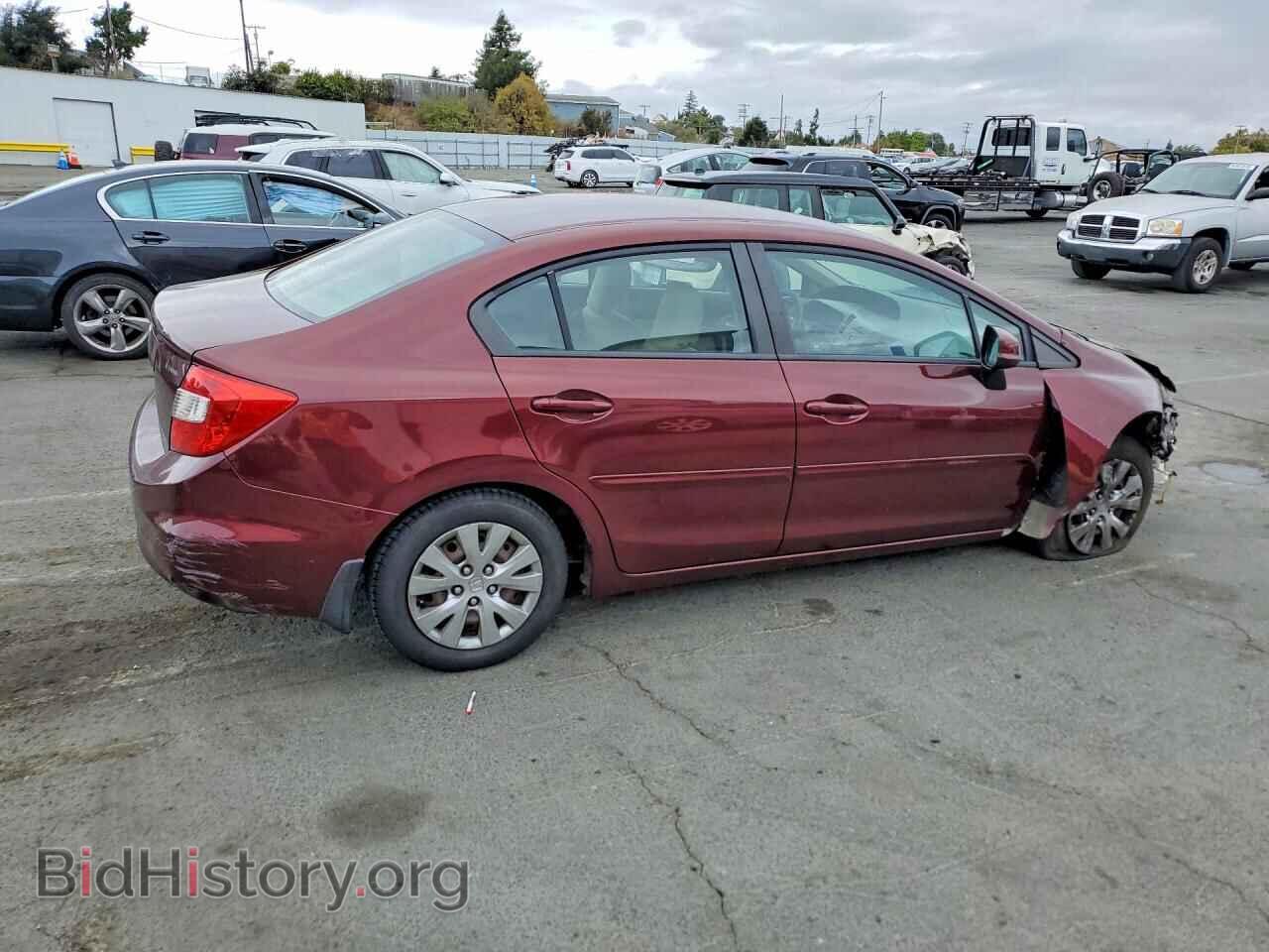 2012 HONDA CIVIC - VIN: 19XFB2F52CE345660 - Photo 3