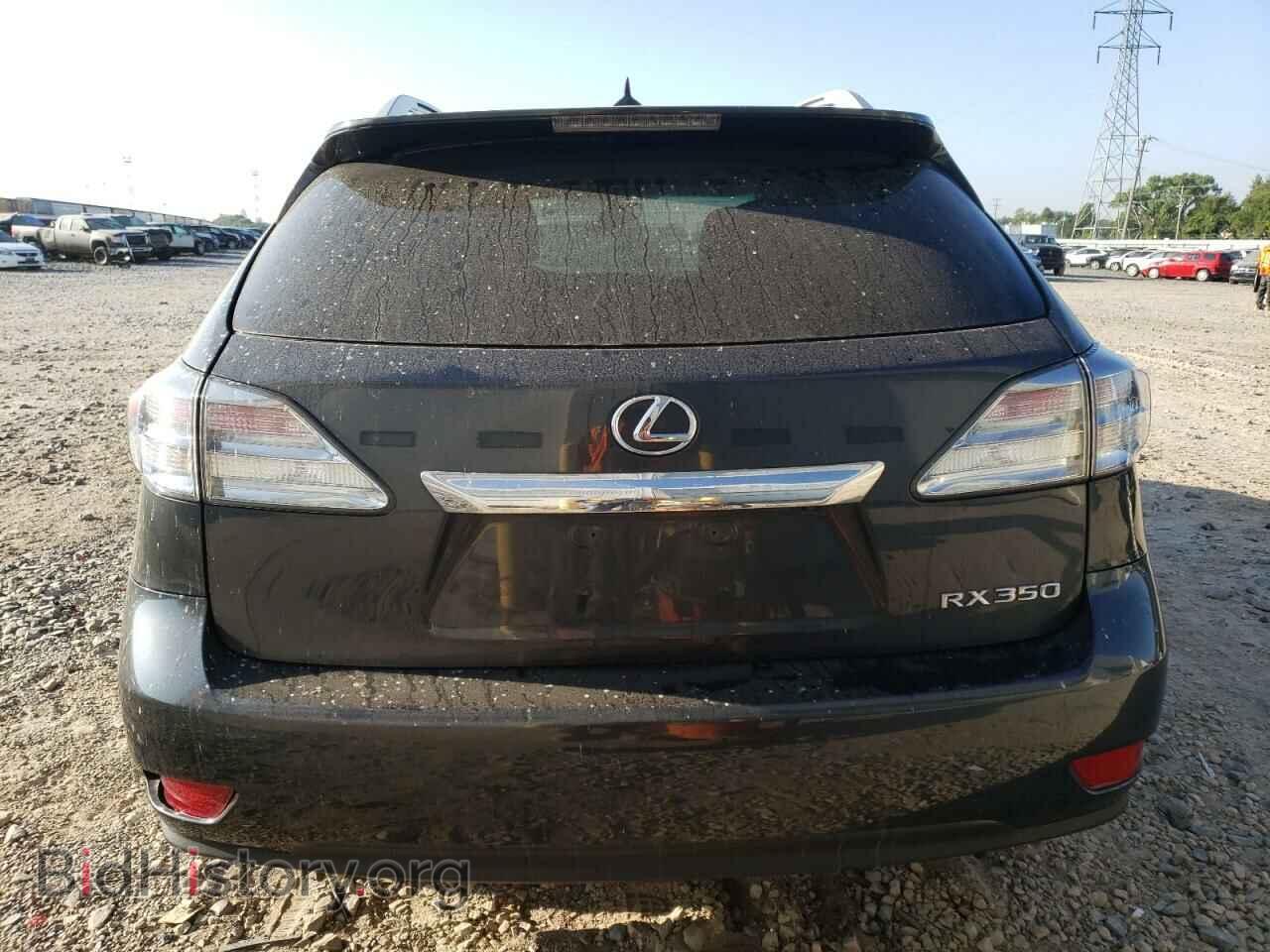 2011 LEXUS RX350 - VIN: 2T2BK1BA7BC102737 - Фото 6