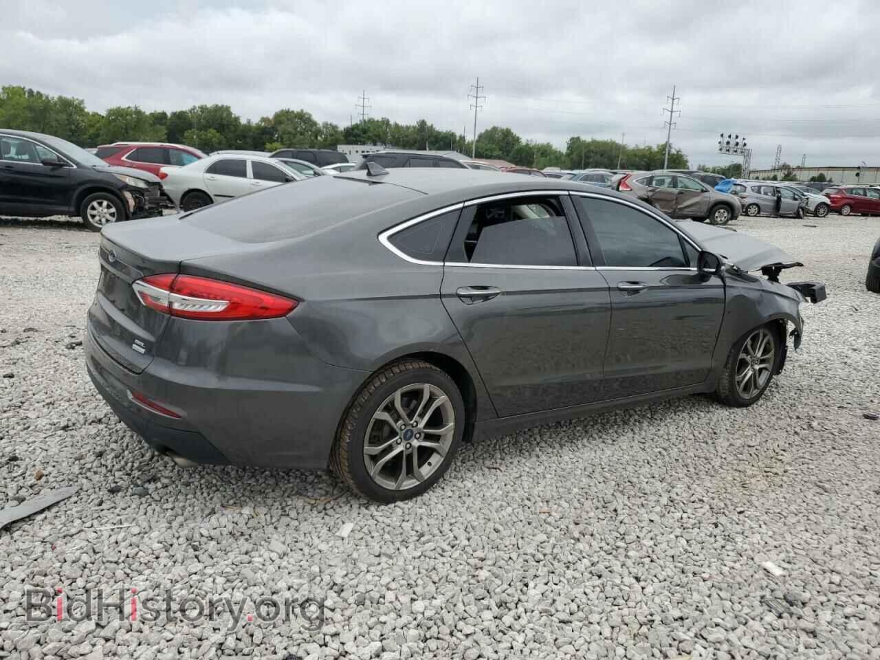 2019 FORD FUSION - VIN: 3FA6P0CD5KR141742 - Фото 3