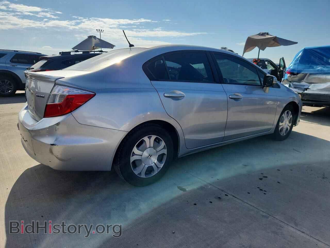2012 HONDA CIVIC - VIN: JHMFB4F22CS003459 - Photo 3