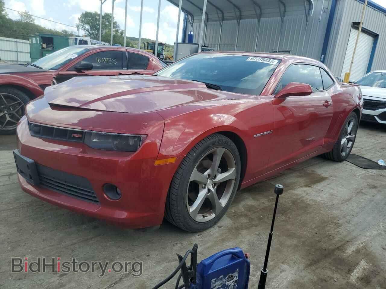 Photo 2G1FB1E30E9219186 - CHEVROLET CAMARO 2014