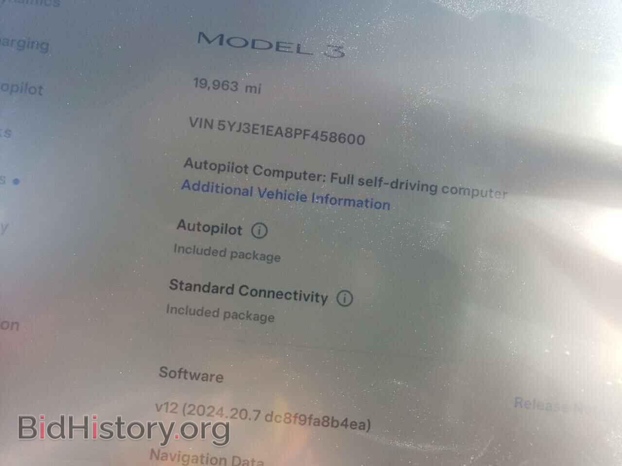 2023 TESLA MODEL 3 - VIN: 5YJ3E1EA8PF458600 - Photo 9