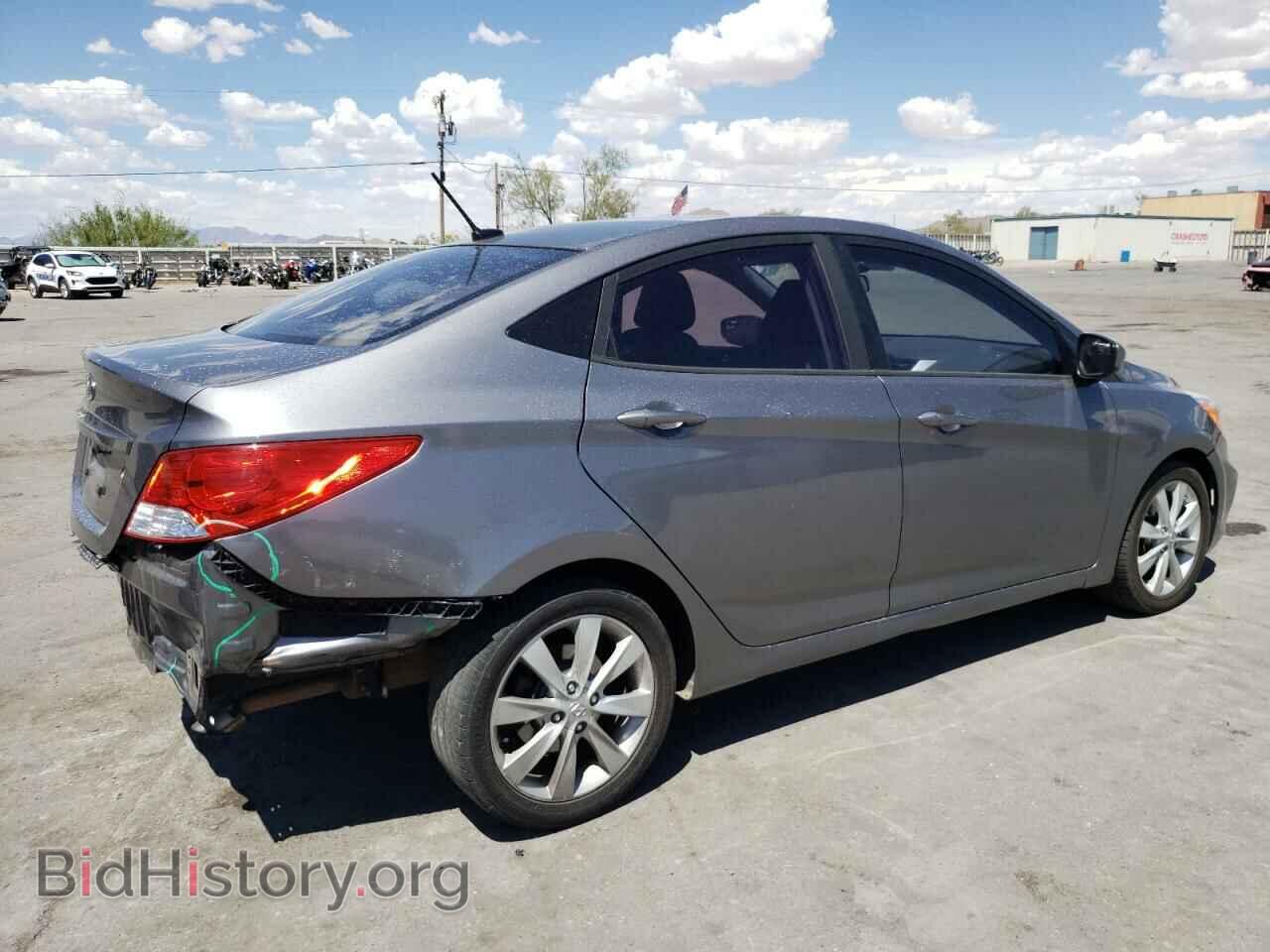 2014 HYUNDAI ACCENT - VIN: KMHCU4AE4EU618887 - Фото 3