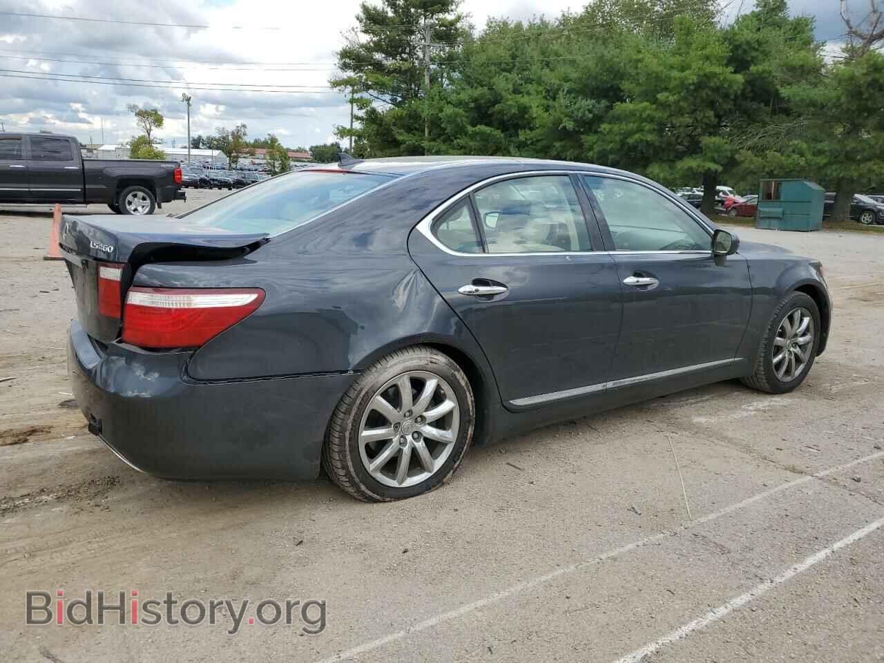 2007 LEXUS LS460 - VIN: JTHBL46F375043861 - Фото 3
