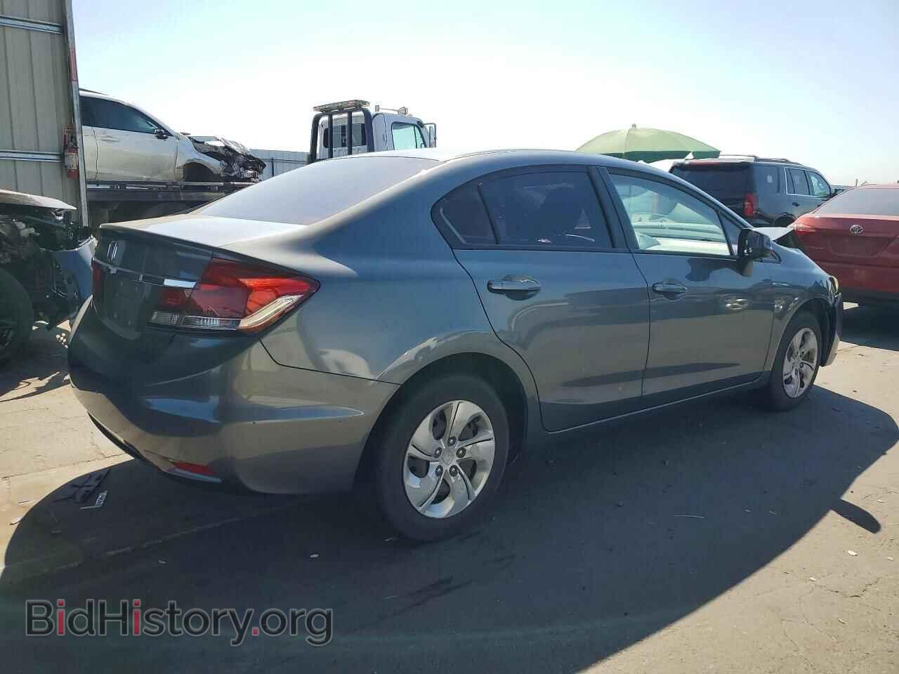 2013 HONDA CIVIC - VIN: 19XFB2F54DE229166 - Фото 3