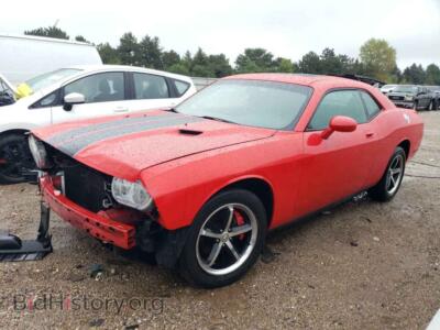 2010 Dodge CHALLENGER, красный — VIN 2B3CJ4DV6AH282697, Copart