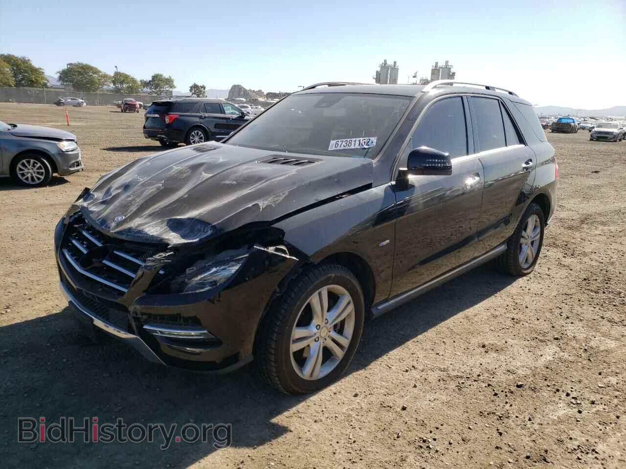Photo 4JGDA5HB3CA025700 - MERCEDES-BENZ M-CLASS 2012