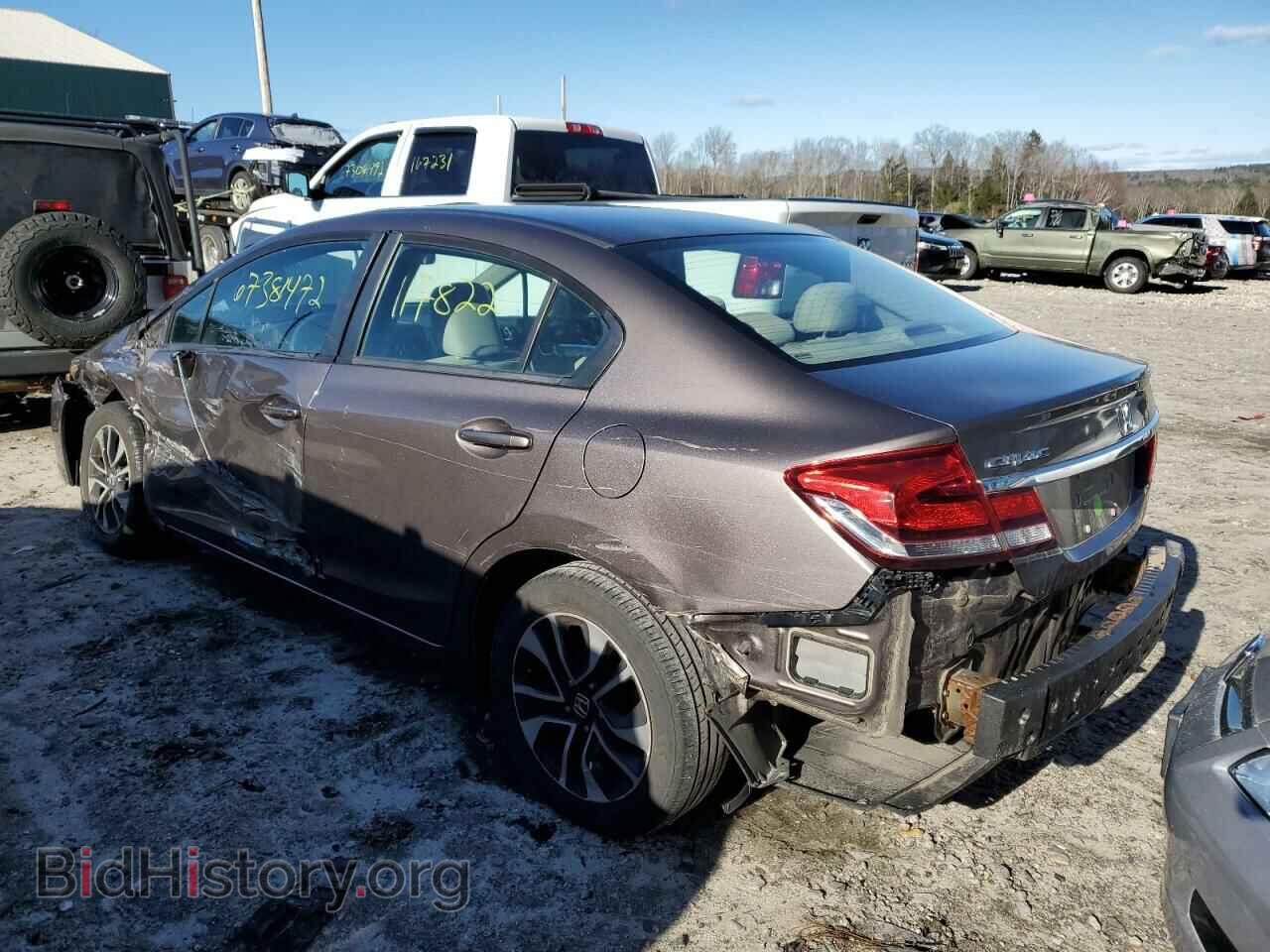 2013 HONDA CIVIC - VIN: 2HGFB2F86DH534846 - Фото 2