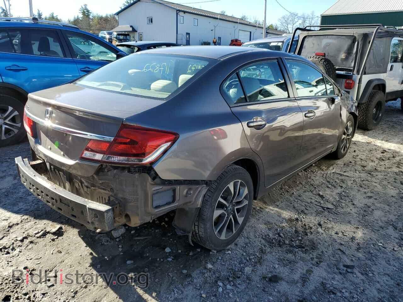 2013 HONDA CIVIC - VIN: 2HGFB2F86DH534846 - Фото 3